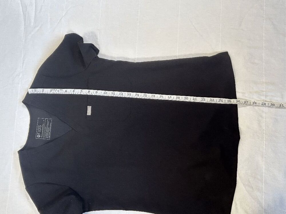 Figs Technical Collection Black Scrub Set Size Small Drawstring Joggers Pockets - Picture 7 of 8